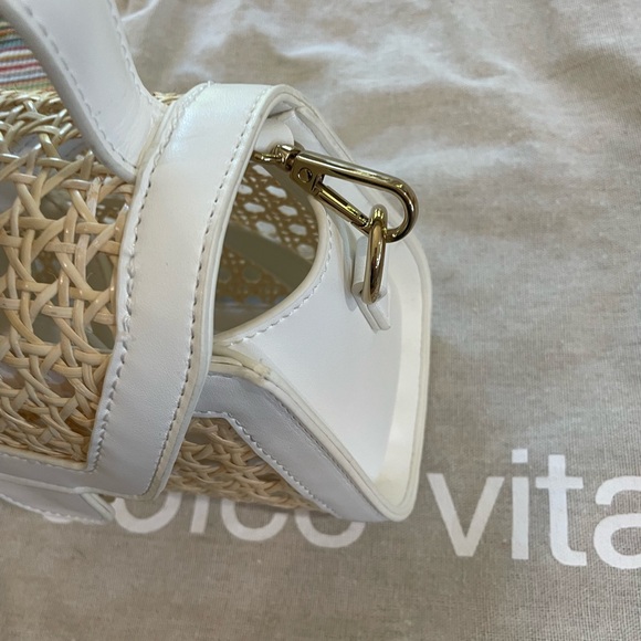 Dolce Vita White and Tan Purse - Picture 4 of 9